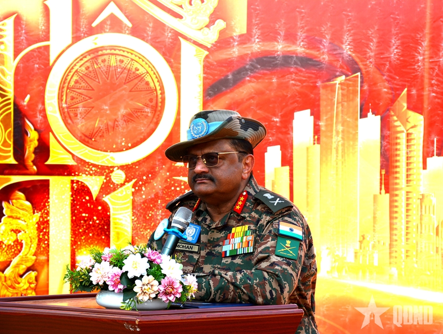 UNMISS Force Commander thanks Vietnam for deploying elite personnel to U.N. peacekeeping missions